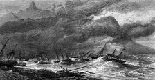 Hurricane at the Isle of Mauritius, 1874. Creator: Unknown.