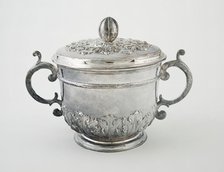 Two-Handled Cup with Cover, London, 1684/85. Creator: Unknown.