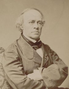 Portrait of the composer Jacques Fromental Halévy (1799-1862). Creator: Anonymous.