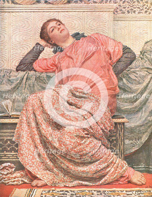 'An Open Book', c1884, (c1902). Creator: Unknown.