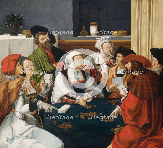 The Card Players, probably c. 1550/1599. Creator: Anon.