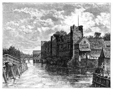 Newark Castle and the River Trent, Newark-on-Trent, Nottinghamshire, 1900. Artist: Unknown