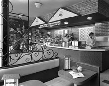 New Wimpy Bar, Barnsley, South Yorkshire, 1960. Artist: Michael Walters