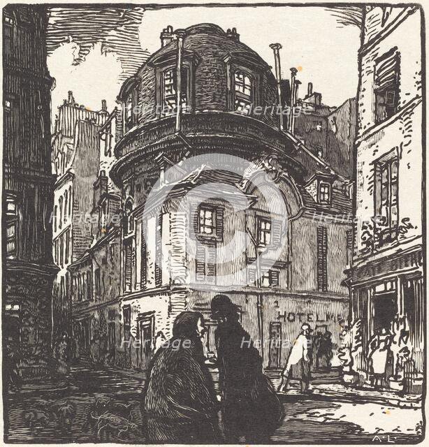 L'ancienne academie de medecine, published 1901. Creator: Auguste Lepere.