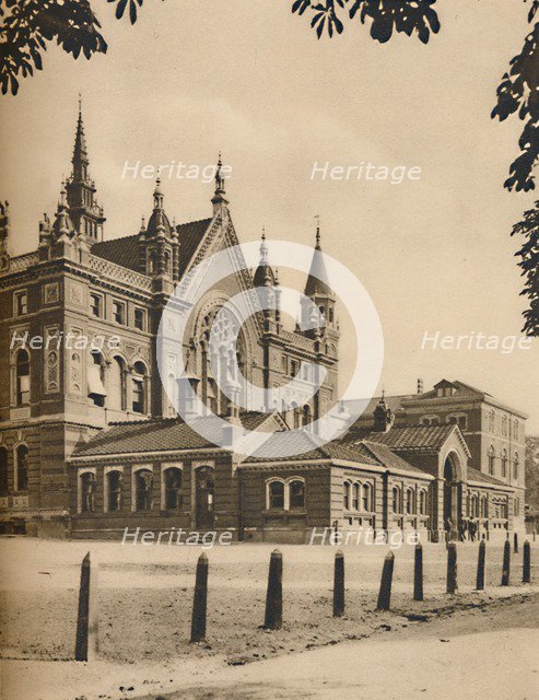 'The Middle Block and Senior School at Dulwich College', c1935. Creator: Donald McLeish.