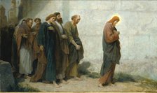 Going Down to Gethsemane, 1898. Creator: Johannes Adam Simon Oertel.