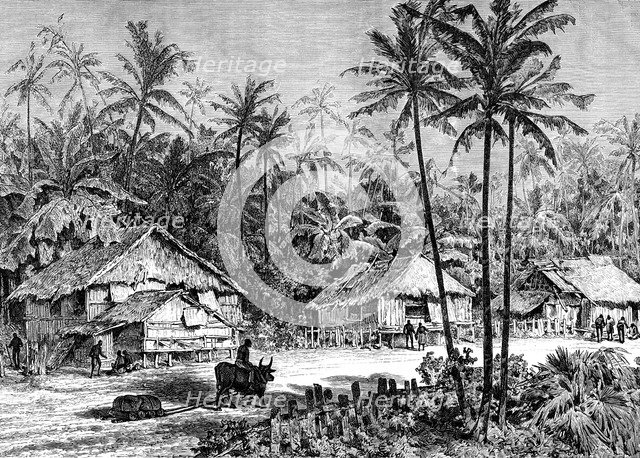 Negritos, Malaysia, 19th century. Artist: Dosso