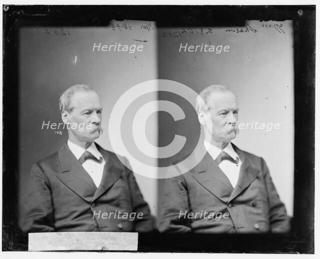 Senator William Sharon of Nevada, 1865-1880. Creator: Unknown.