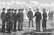 The Royal Visit to Edinburgh: The Queen's City of Edinburgh Rifle Volunteer Brigade, 1881. Creator: Unknown.