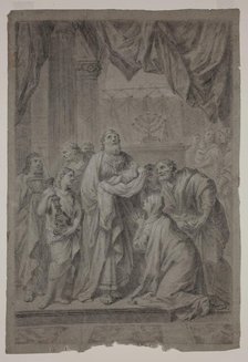 The Presentation in the Temple, 17th century. Creator: Unknown French; After Charles Le Brun (Artist)French, 1619-1690 .