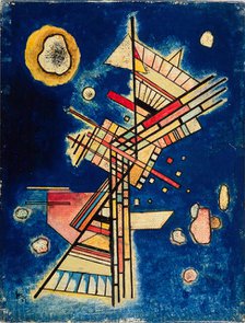 Dunkle Kühle (Dark Freshness), 1927. Creator: Kandinsky, Wassily Vasilyevich (1866-1944).