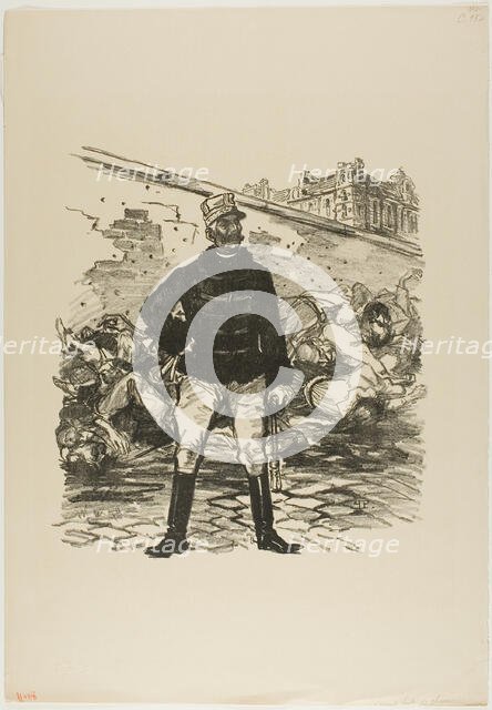 In All His Glory, June 1894. Creator: Theophile Alexandre Steinlen.