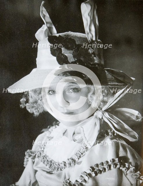 Mariya Babanova, Russian actress, 1923. Artist: Unknown