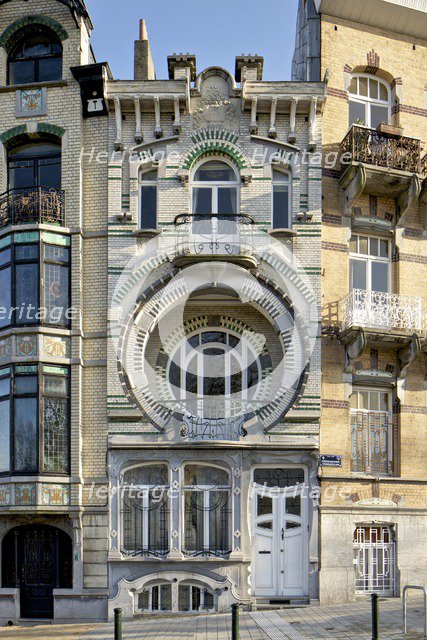 Maison Nelissen, Brussels, Belgium, (1905), c2014-c2017. Artist: Alan John Ainsworth.