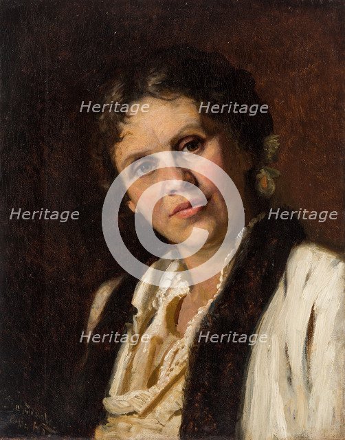 Portrait of Sophia Kuvshinnikova (1847-1907), 1886.