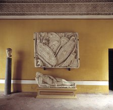 Roman statuary in the zaquizami of the House of Pilate in Seville.