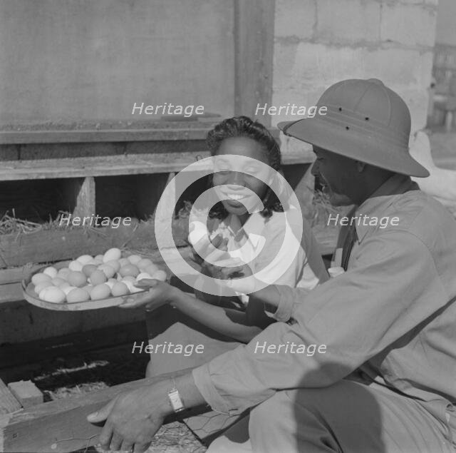 Bethune-Cookman College, Daytona Beach, Florida, 1943. Creator: Gordon Parks.