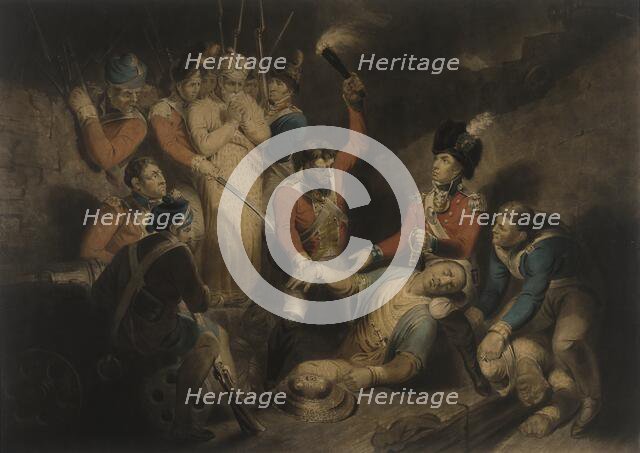 The Finding of the Body of Tippoo Sultan, published 1800. Creator: Samuel William Reynolds.