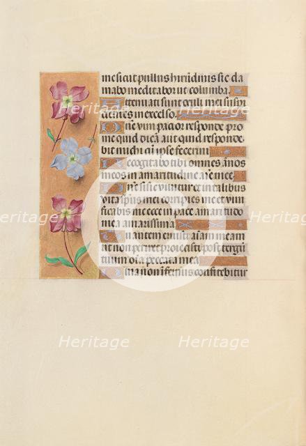 Hours of Queen Isabella the Catholic, Queen of Spain: Fol. 251v, c. 1500. Creator: Master of the First Prayerbook of Maximillian (Flemish, c. 1444-1519); Associates, and.