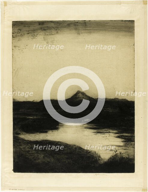 Ben Ledi, 1911. Creator: David Young Cameron.