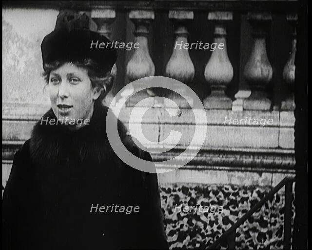 Princess Mary the Princess Royal Talking, 1922. Creator: British Pathe Ltd.