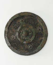 Mirror, Han dynasty, 206 BCE-220 CE. Creator: Unknown.