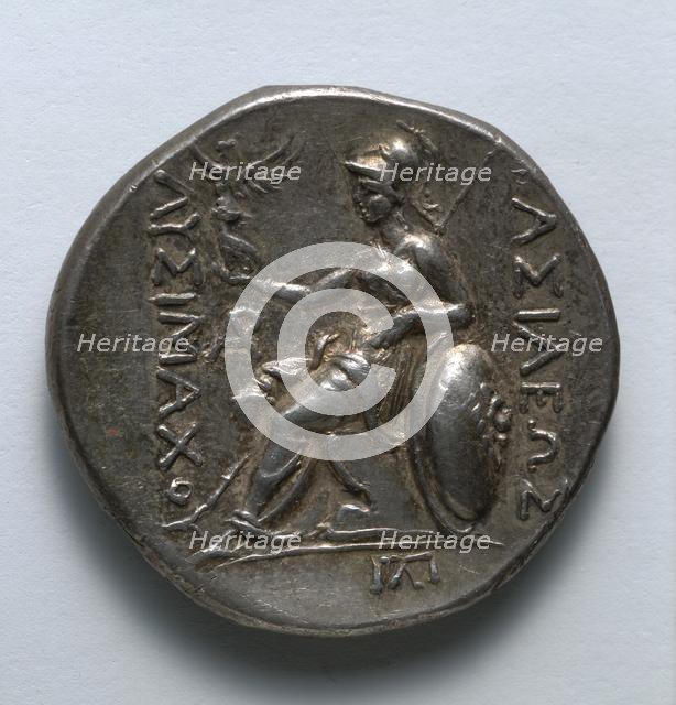 Tetradrachm: Athena (reverse), 323-281 BC. Creator: Unknown.