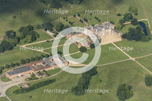 Burton Constable Hall country house and stables, East Riding of Yorkshire, 2024. Creator: Robyn Andrews.