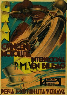 Great International Motor Fortnight in Bilbao, 1932. Creator: Lasheras, Luis (1896-1948).