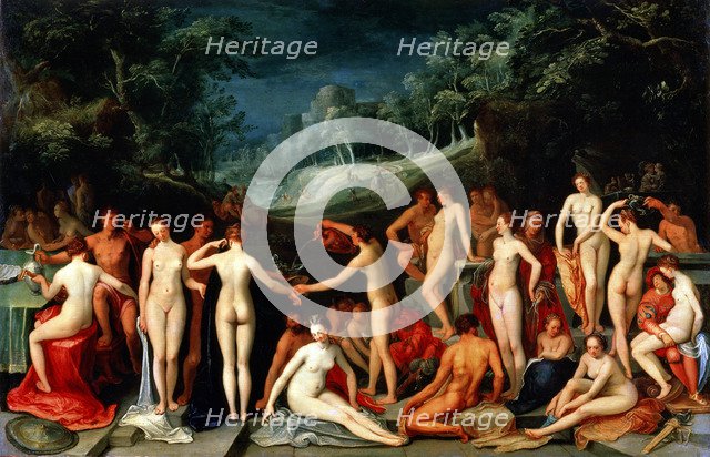 'The Love Garden', 1602 Artist: Karel van Mander I