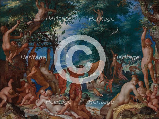 The Golden Age, 1605. Creator: Joachim Anthonisz Wtewael.