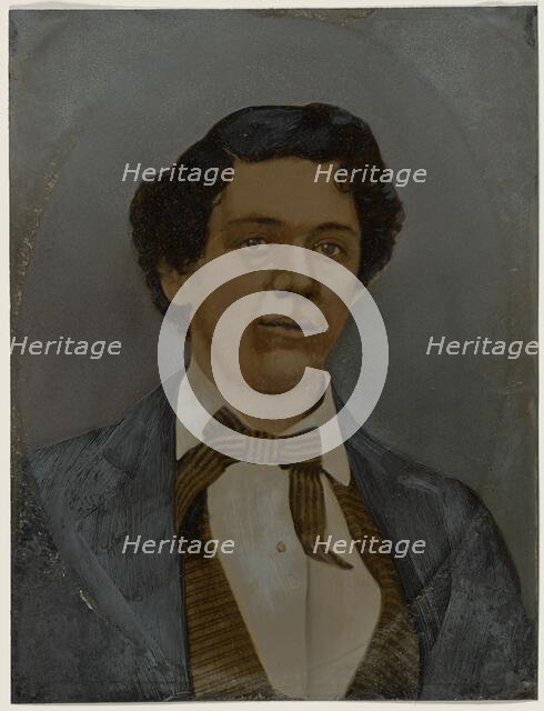 Portrait of man, 1860s-1880s. Creator: Unknown.