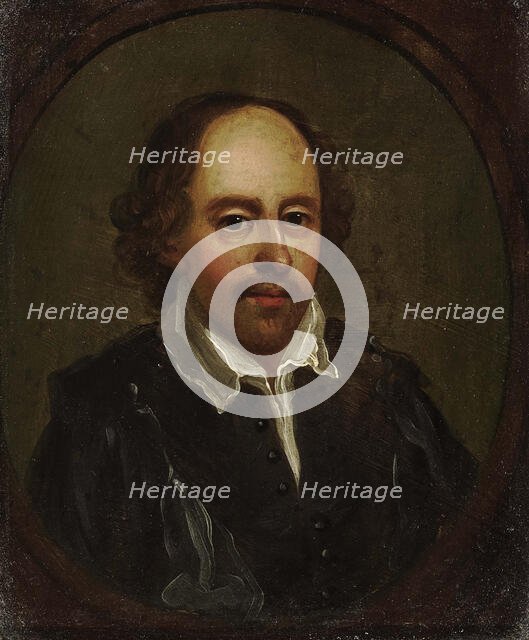 Portrait of William Shakespeare (1564-1616), First Half of 17th cen. Creator: Anonymous.