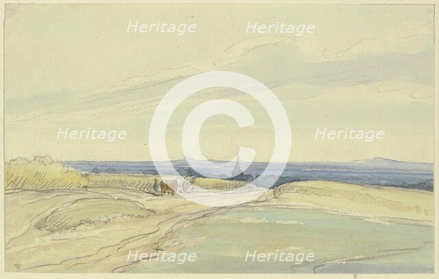 Flat landscape, c1850-1905. Creator: Anton Burger.