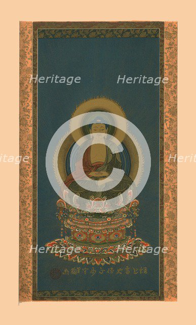 Amitabha, early 19th century, (1886).  Artist: Abbot of Zojoji.