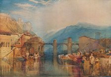 'Grenoble Bridge', 1824. Artist: JMW Turner.