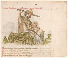 Judith Killing Holofernes, c. 1460. Creator: Unknown.