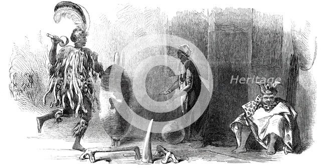 The African Exhibition, at the Cosmorama, Regent-Street, 1850. Creator: Unknown.