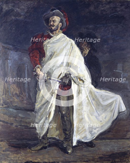 The Singer Francisco d'Andrade as Don Giovanni in Mozart's Opera, 1902. Artist: Slevogt, Max (1868-1932)