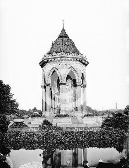 Lady Burdett Coutts' Drinking Fountain, Victoria Park, Bow, London, 1870. Artist: York & Son
