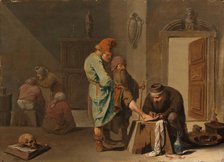 The foot operation, 1630-1647. Creator: Pieter Jansz. Quast.
