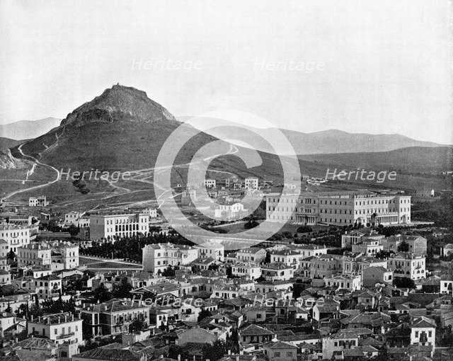 Athens, Greece, 1893.Artist: John L Stoddard