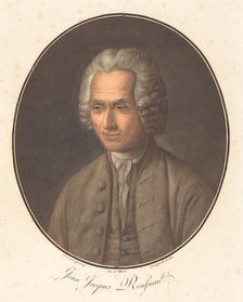 Jean Jacques Rousseau, in or after 1803. Creator: Pierre Michel Alix.