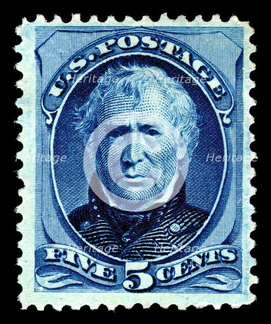 5c Zachary Taylor single, 1879. Creator: American Bank Note Company.