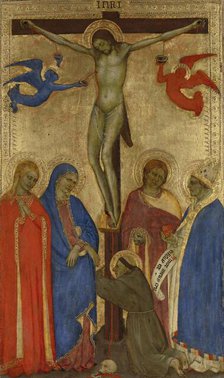 The Crucifixion, c.1360. Creator: Giovanni da Milano.