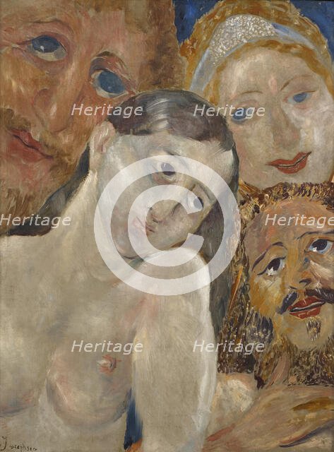 Ecstatic Heads. Creator: Ernst Josephson.