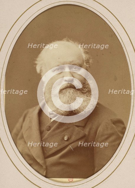 Portrait of the composer Charles Gounod (1818-1893).