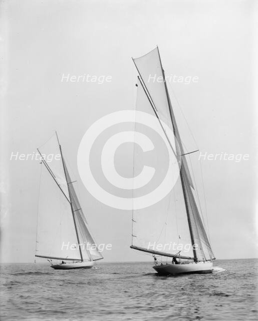 Constitution and Columbia, 1901. Creator: Unknown.