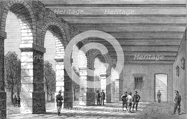 Paris Demolitions - covered promenade, 1864. Creator: Unknown.