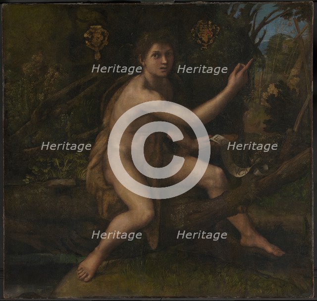 Saint John the Baptist, 1519. Artist: Raphael (1483-1520)